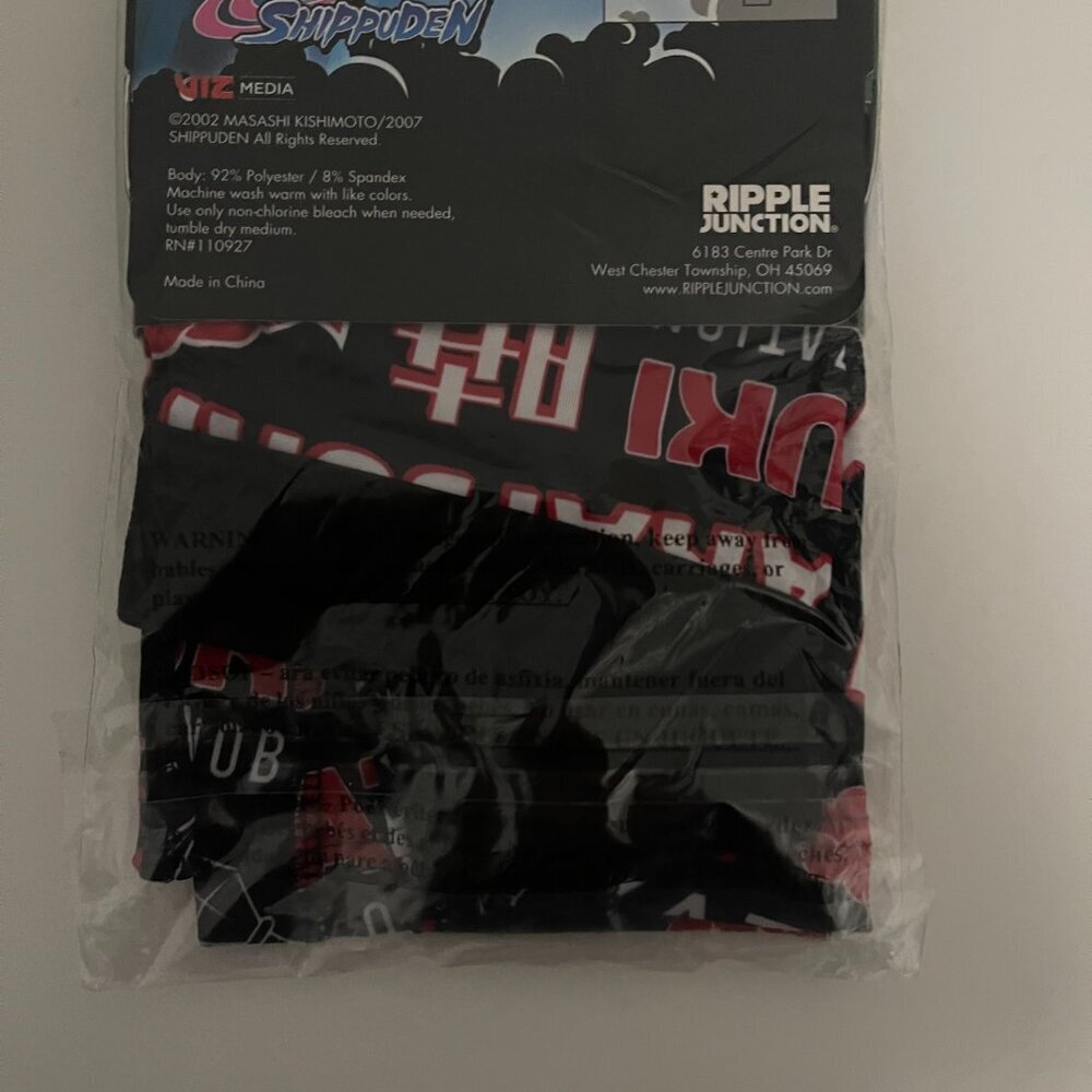 Naruto Shippuden Men’s Boxer Briefs Size Large Two Pair Anime Merch - Picture 2 of 4